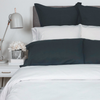 Velvet Flannel White Duvet Cover Q